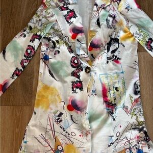 Colorful Abstract Women's blazer